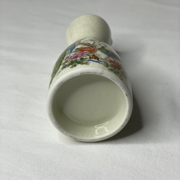 Artmark Vintage Oriental Sake Pitcher - Made in Japan -Peacock Floral Porcelain - Picture 6 of 6